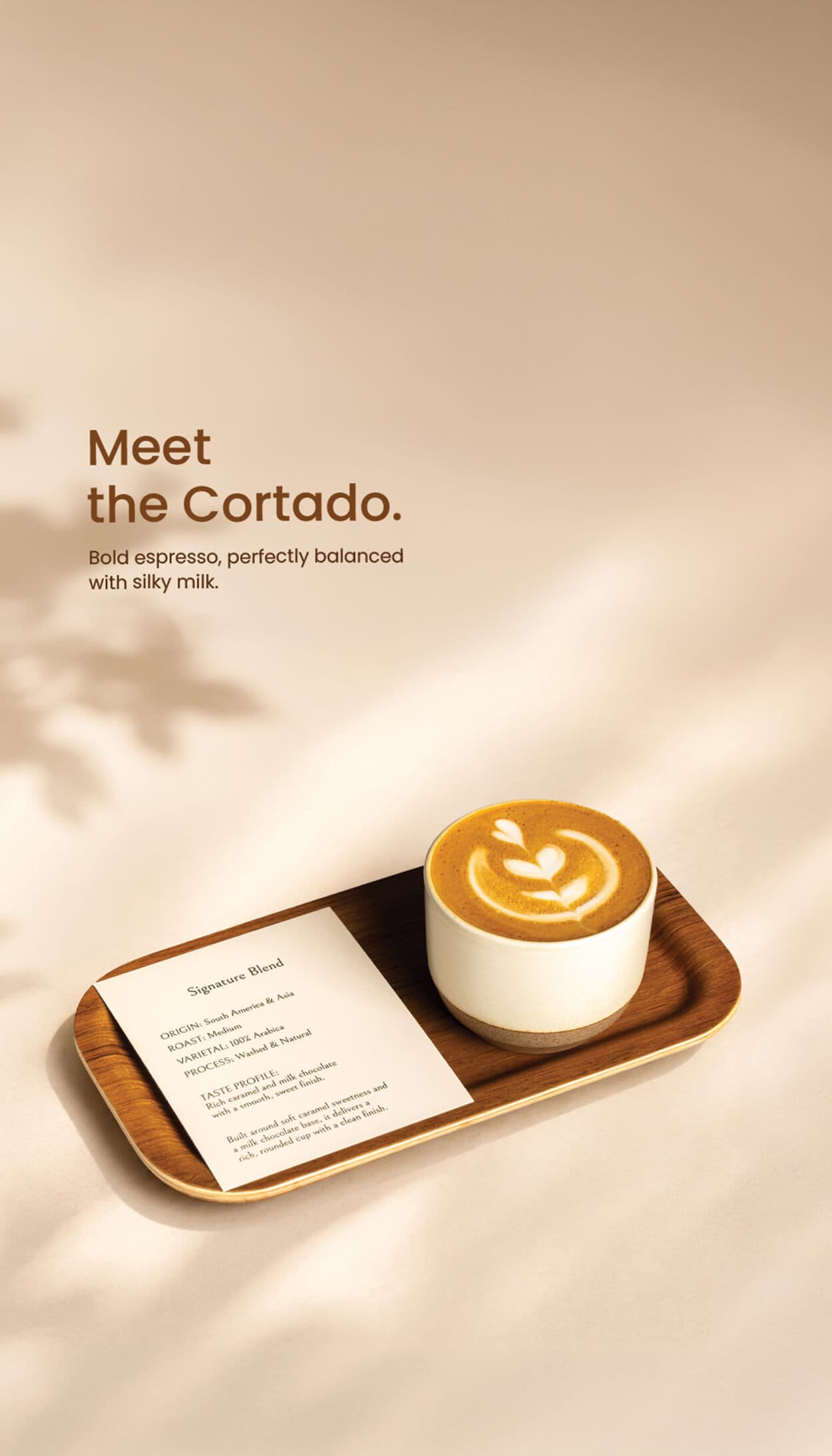 Premium TOVE Cortado Coffee